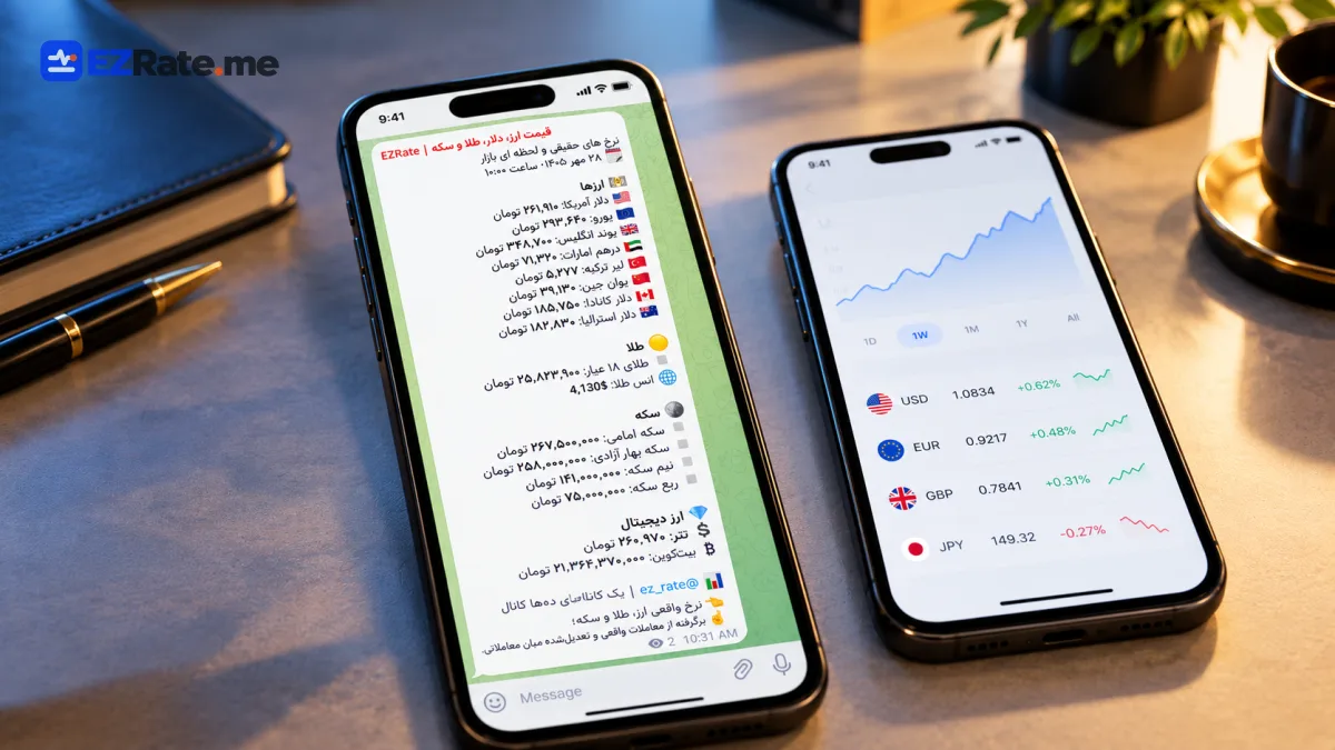 تشخیص قیمت واقعی دلار