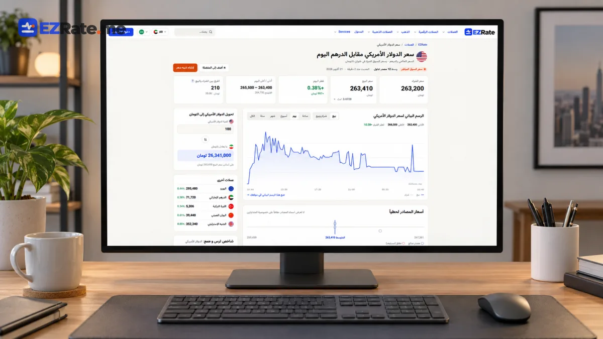 سعر الدولار في إيران: لماذا يوجد سعر رسمي وسعر في السوق الحرة؟
